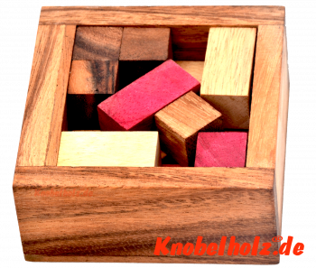 Pack Puzzle und Pentominoes Systeme logisches Knobelspiel aus Holz zum einsortieren